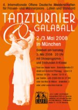 Flyer 4. DM 2008 in München